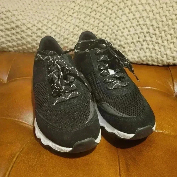 SOREL Kinetic Lite Lace Women's Trainer Shoes in Black Size 7 - Picture 6 of 11